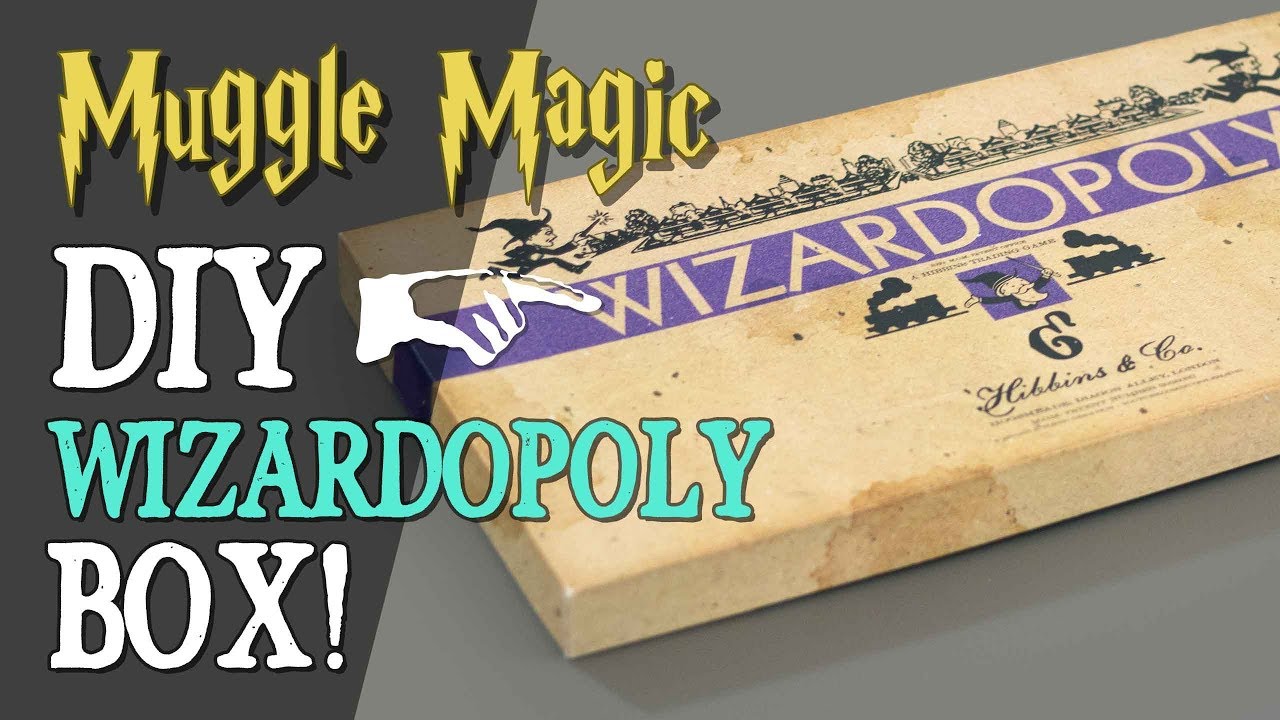 DIY Harry Potter Monopoly – Wizardry Workshop