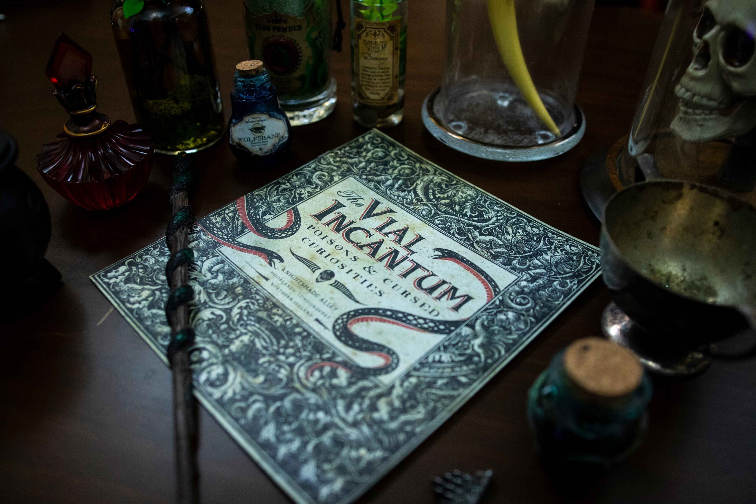 The Vial Incantum Catalogue: Poisons and Cursed Curiosities
