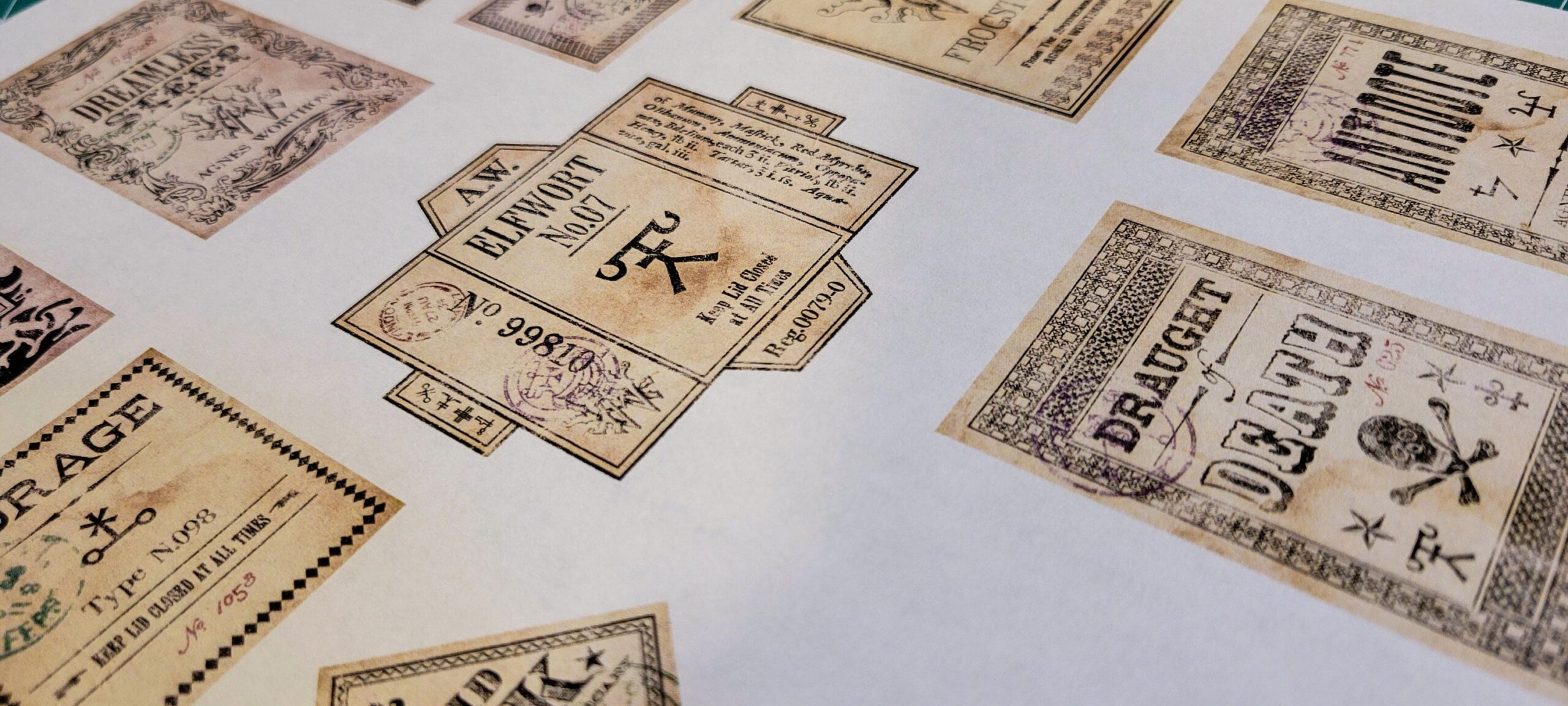 10 Potion Labels
