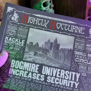 The Nightly Nocturne - Dark Magical Newspaper