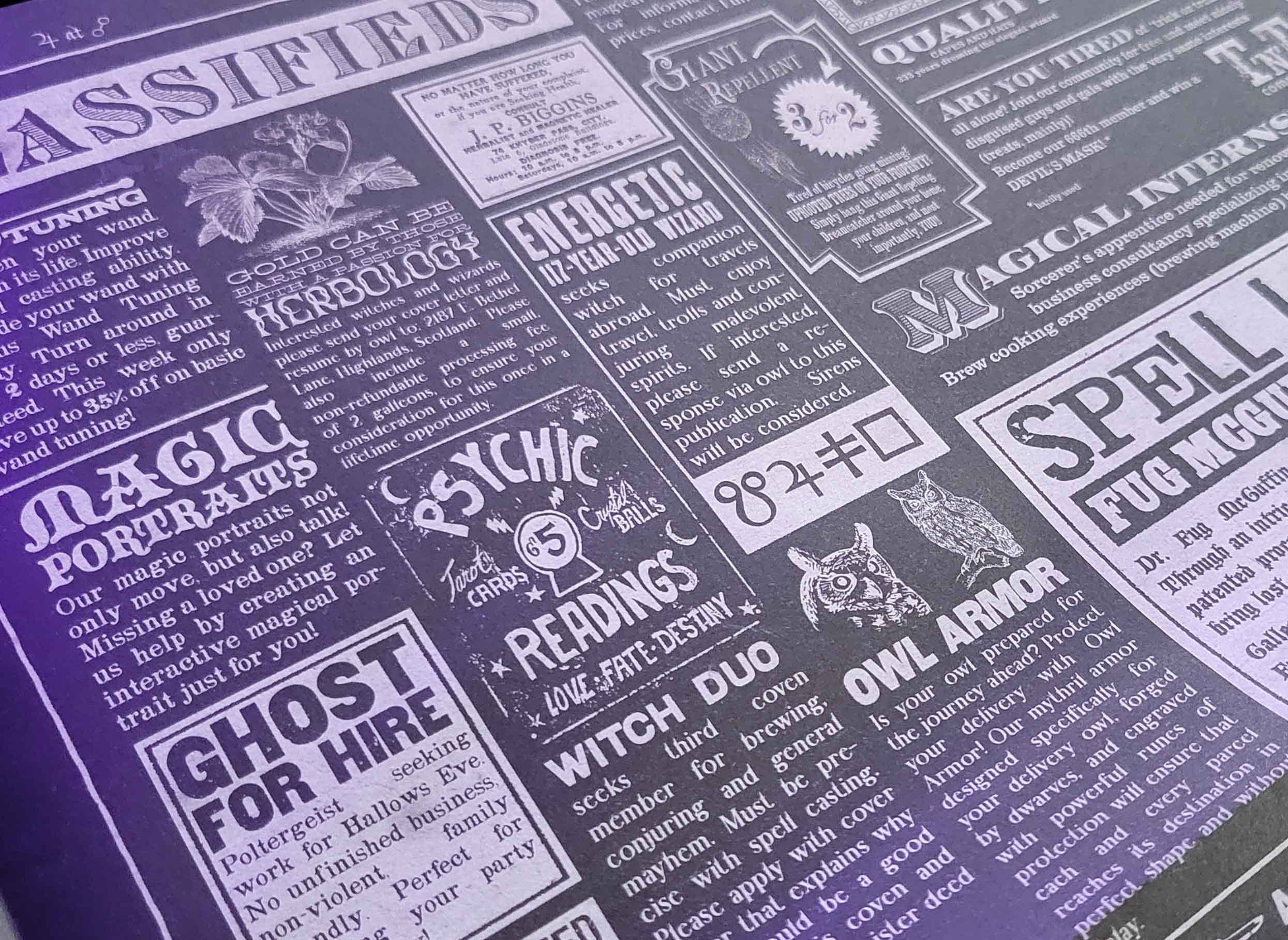 The Nightly Nocturne - Dark Magical Newspaper - Image 5