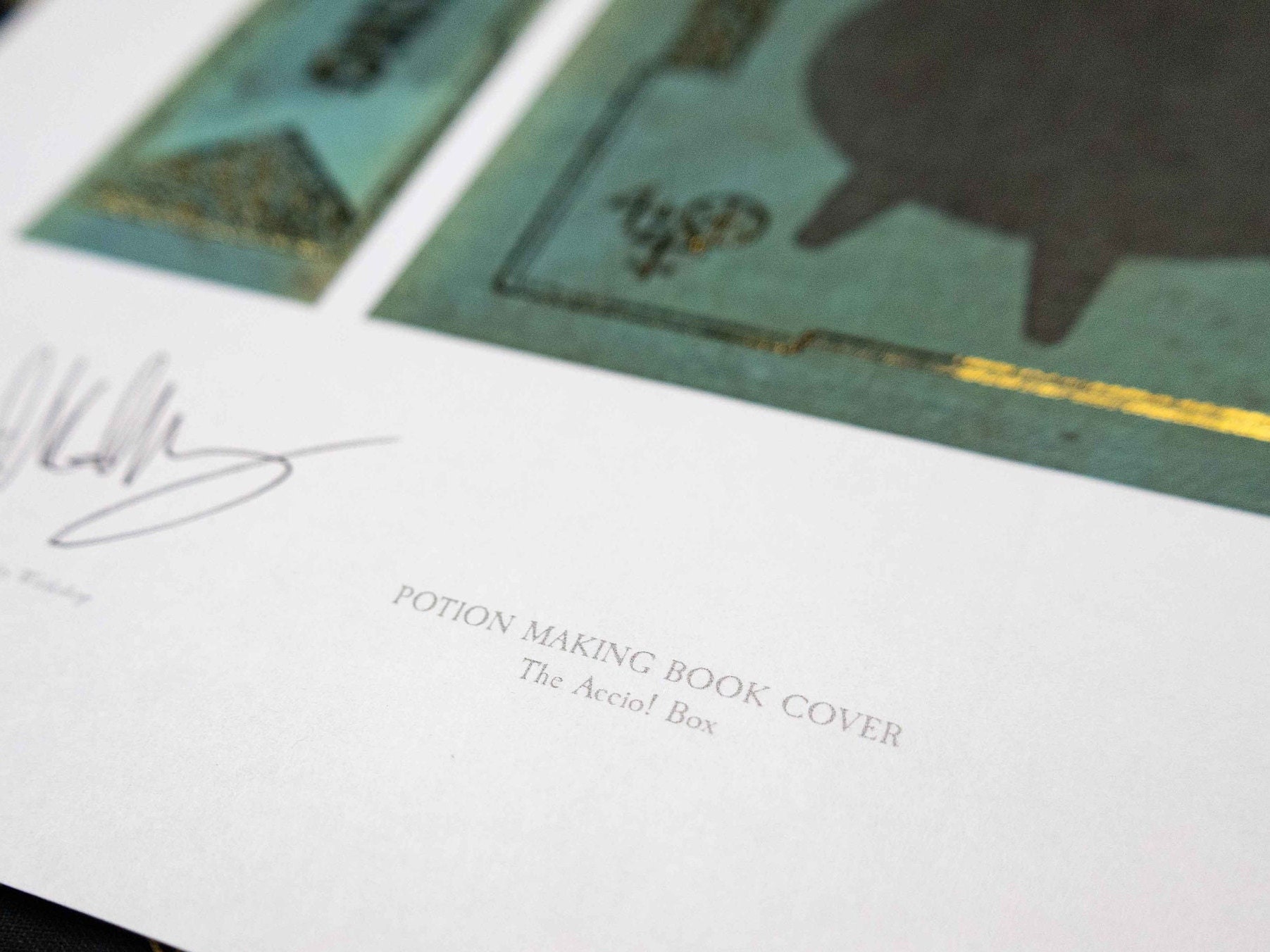 Potion Making Art Print - Accio Box Book Cover - Image 2