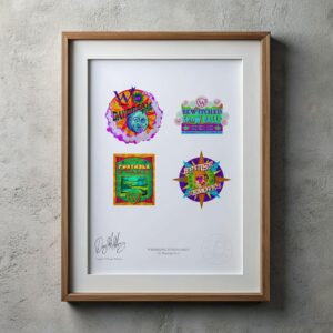 Joke Shop Potion Labels Art Print